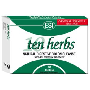 ESI ten herbs Powdered and Pressed Herbs -40 tablets-