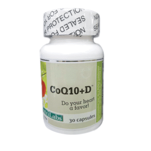 Nutrilabs CoQ10 + D – 30 Capsules –