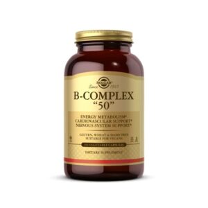 B-Complex With Vitamin-C  50 100Caps Solgar