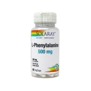 Solaray L-Phenylalanine 500Mg 60Caps.