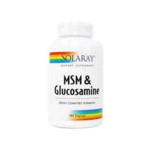 Solaray Msm Glucosamine 90 Cap Fast Acting