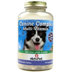 ActiPet Canine Complex Multi-Vitamin – 90 Tablets –