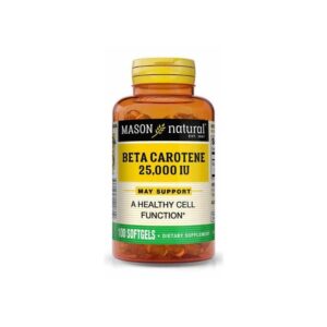 Mason Natural Beta Carotene 25000Iu. Vit A 100T.