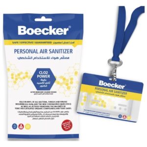 Boecker Personal Air Sanitizer Card 30 Days