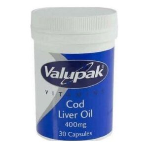 Cod Liver Oil  Valupak 400Mg 30 Cap