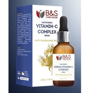 B&S Derma Vitamin C complex serum – 30 ml –