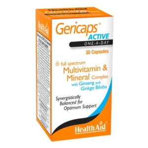 HealthAid Gericaps Active – 30 Capsules –