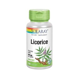 Solaray Licorice 450Mg 100 Caps