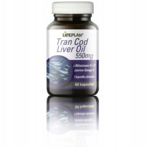 Lifeplan Cod Liver Oil 550mg -60 capsules-