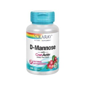 Solaray D-Mannose With Cranactin 60 Ve Caps