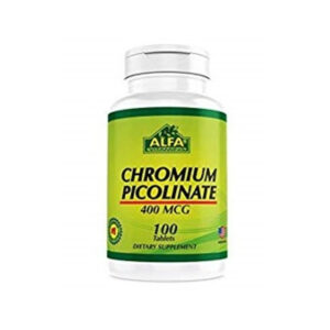 Alfa Chromium Picolinate 400MCG -100 tablets-