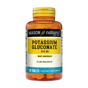 Mason Natural Potasium Gluconate 595 Mg
