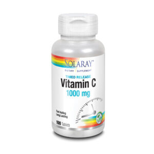 Solaray Vitamin-C 2-Stages 1000 100 Tab