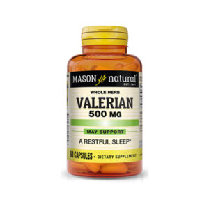 Mason natural Valerian 500mg 60 capsules