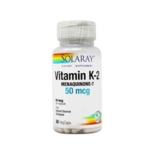 Solaray K2 Menaquinone-7 50Mcg 30Tbs